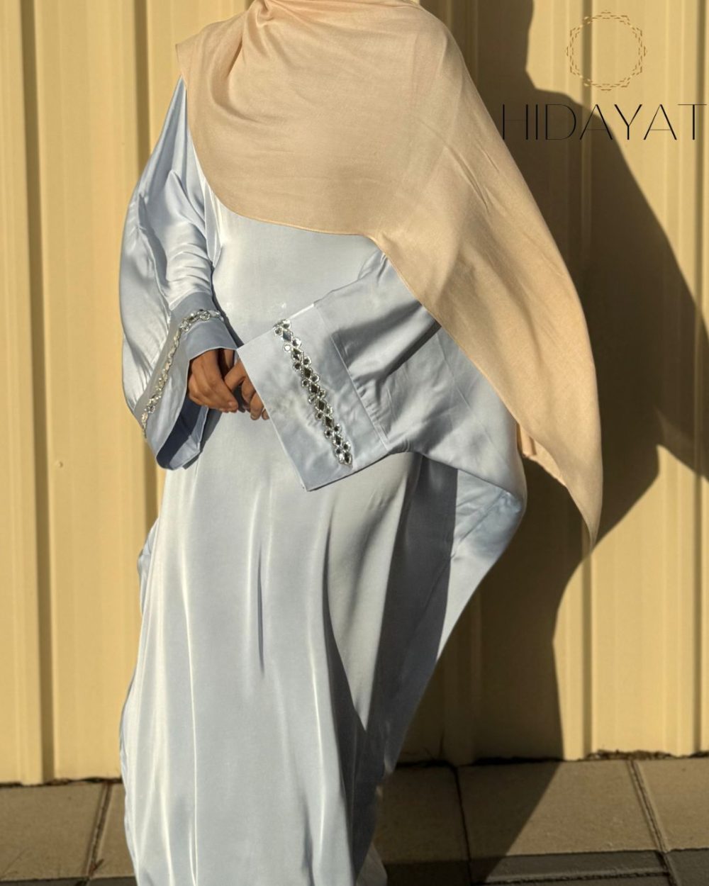 Amar Abaya – Sky Blue