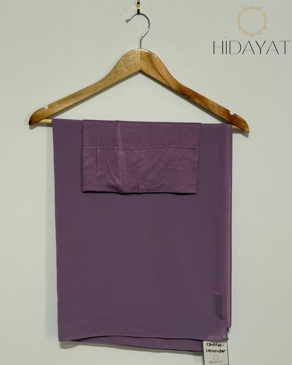 Chiffon Hijab Set – Lavender