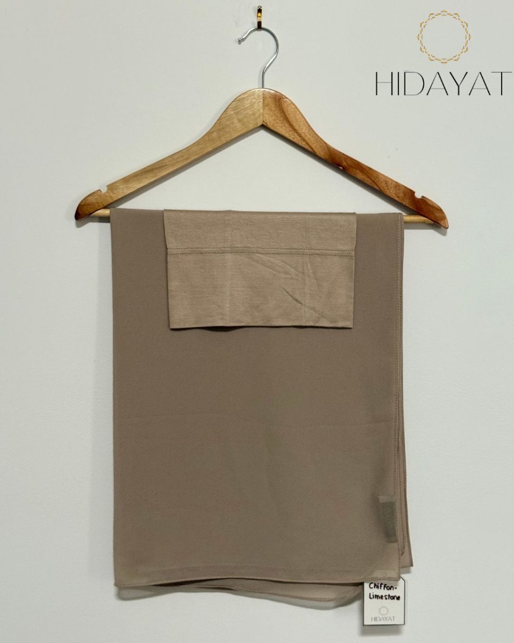Chiffon Hijab Set – Limestone