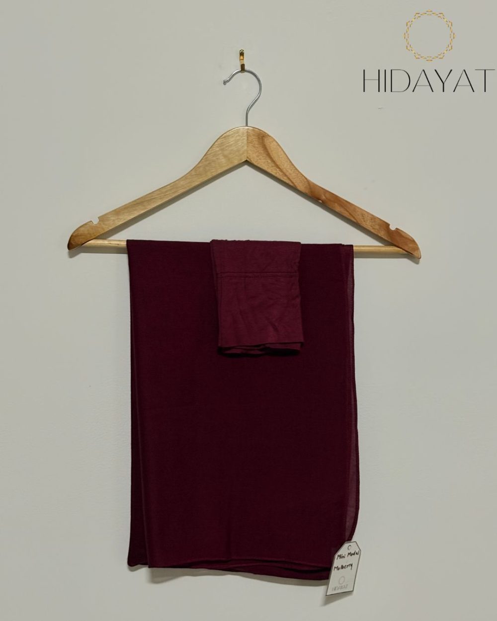 Mini Modal Hijab – Mulberry