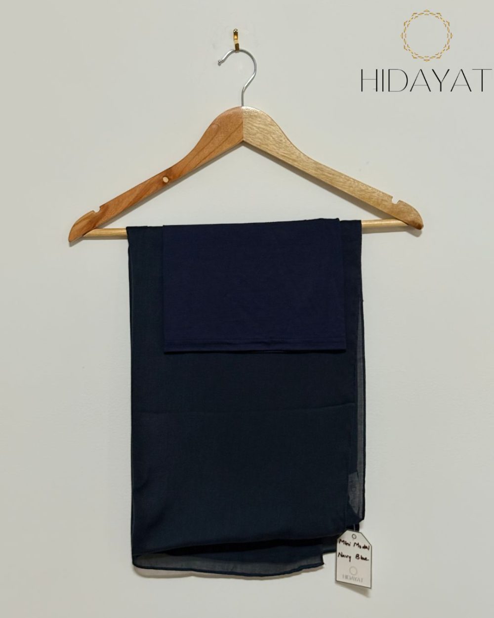 Mini Modal Hijab – Navy Blue