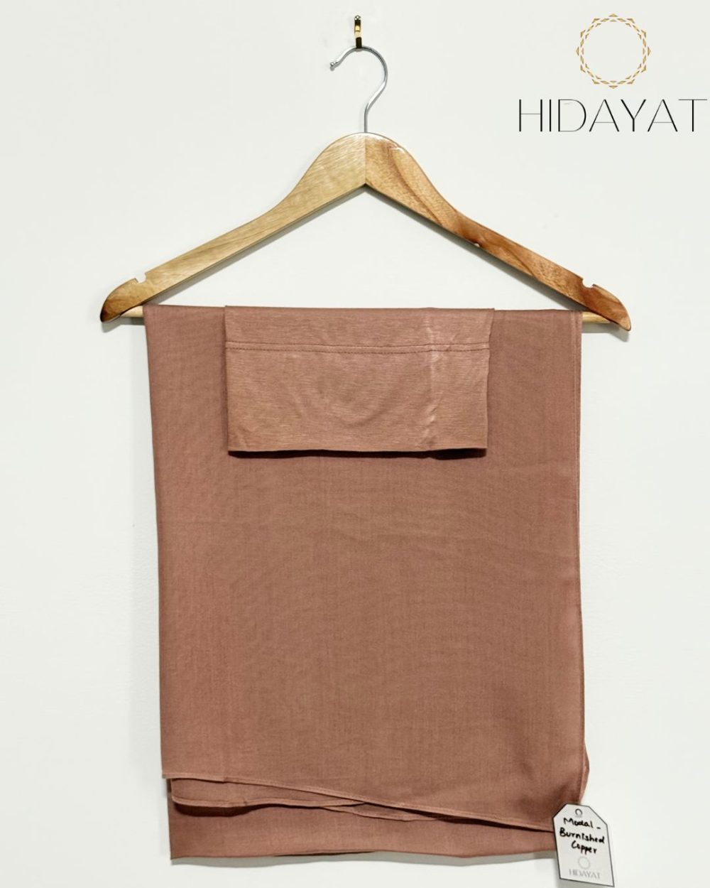 Modal Hijab Set – Burnished Copper