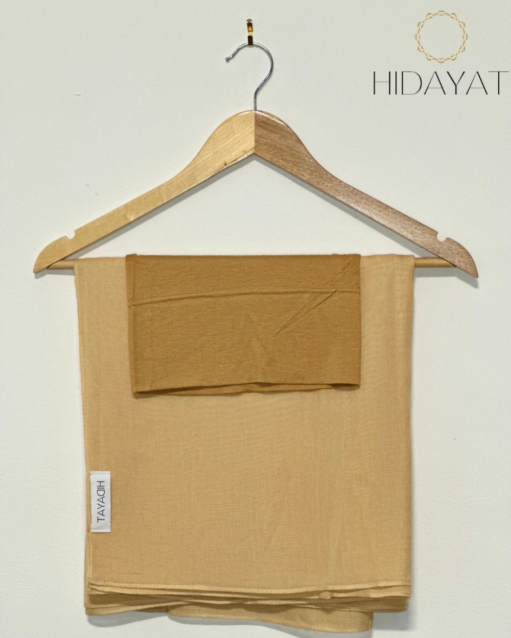 Modal Hijab Set – Tan