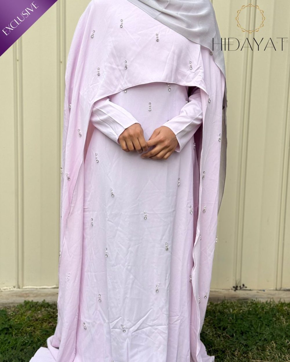 Wedding Abaya – Pink