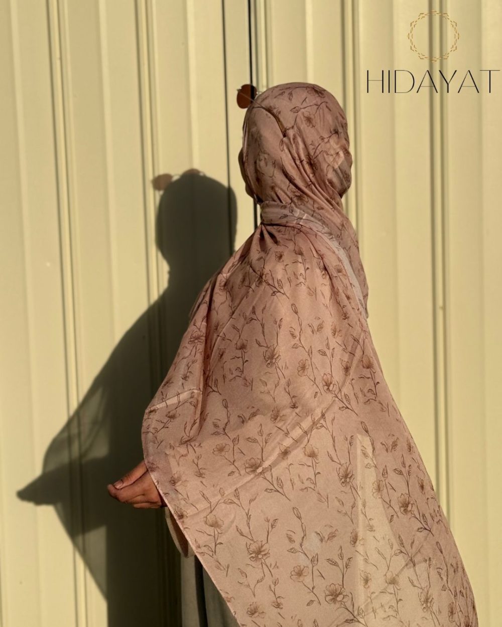 Printed Modal Hijab – Floral Print