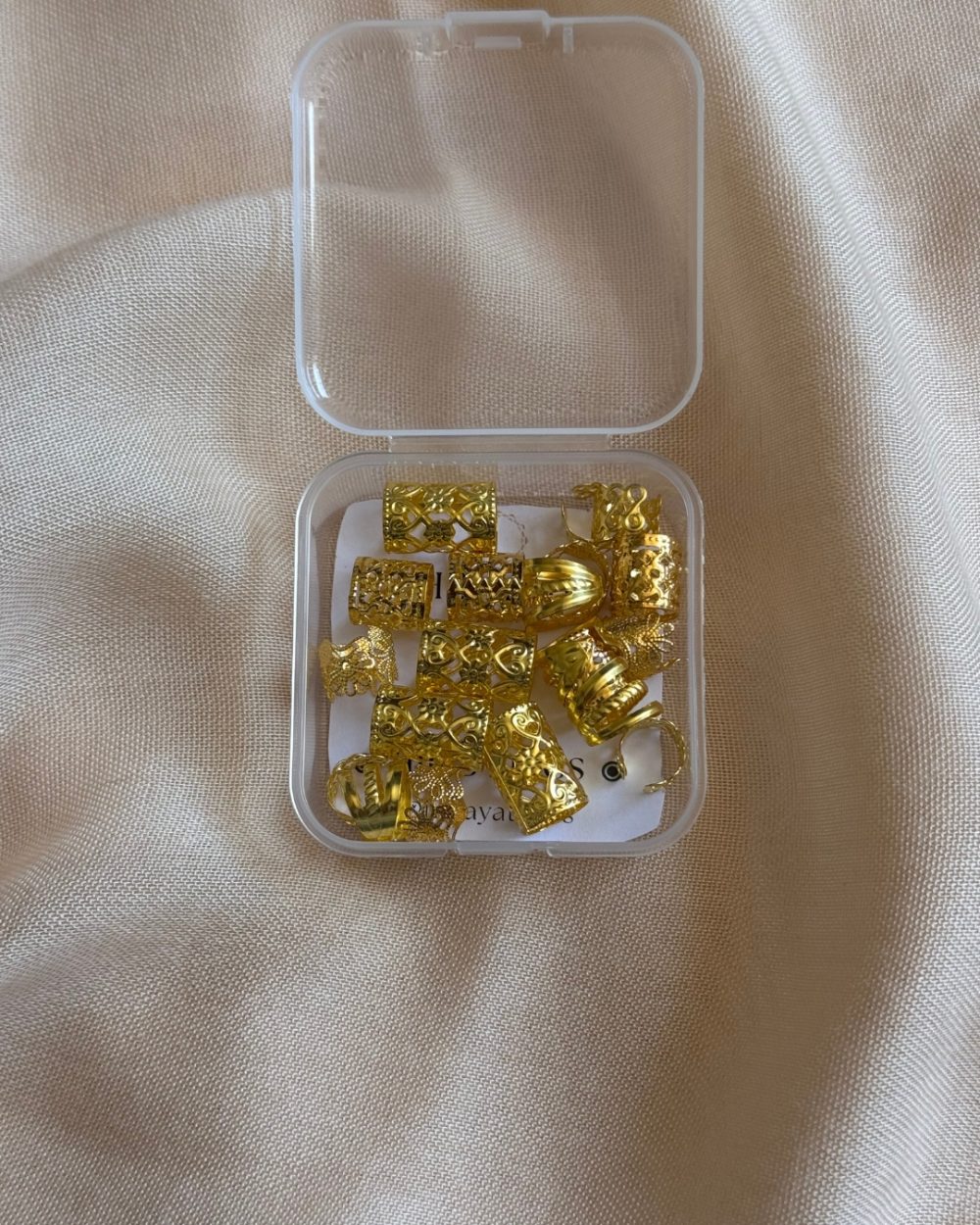 20pcs Hijab Ring Box – Gold