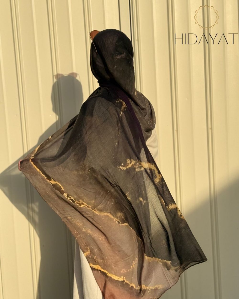 Printed Modal Hijab – Abstract Print