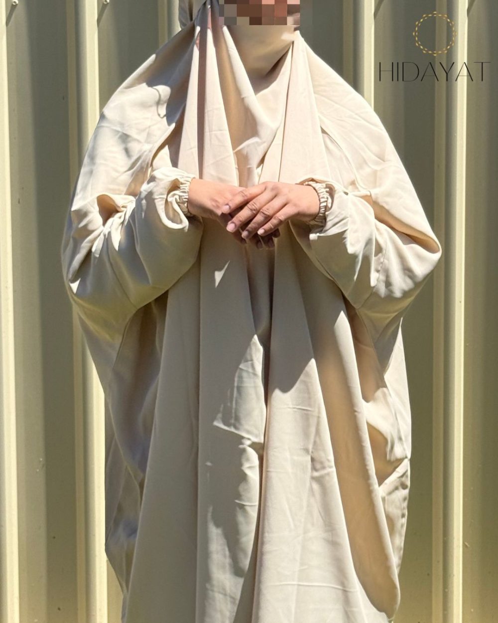 2 Piece Jilbab – Biege