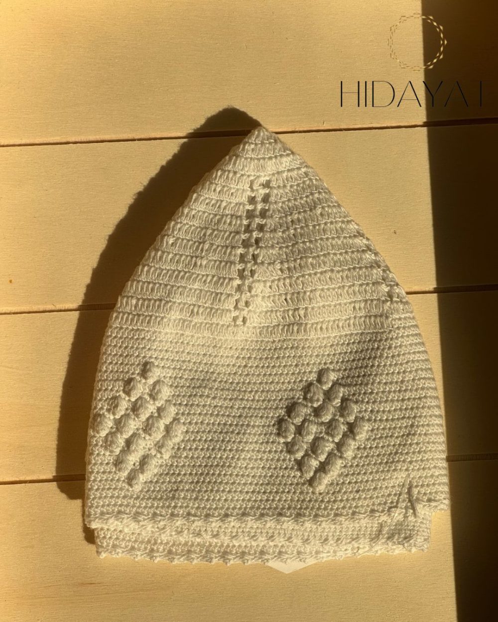 Kids Boys Cap – White