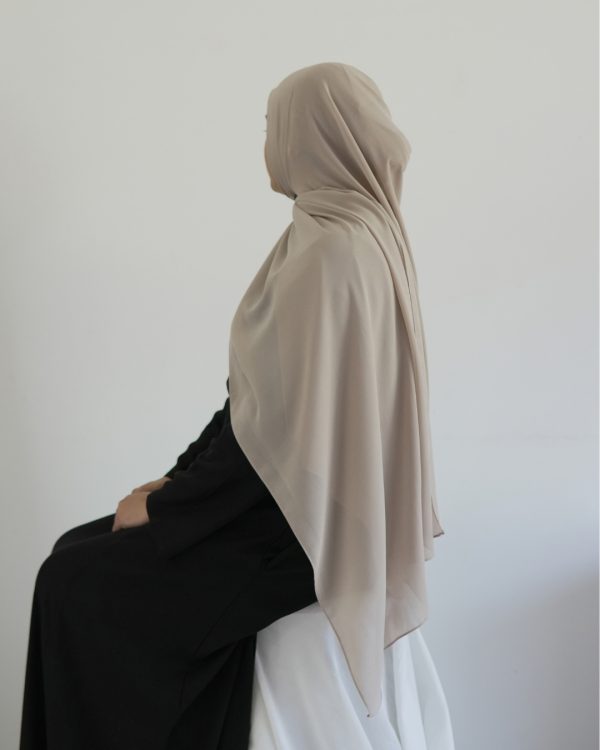 Limestone Chiffon Hijab Set by Hidayat