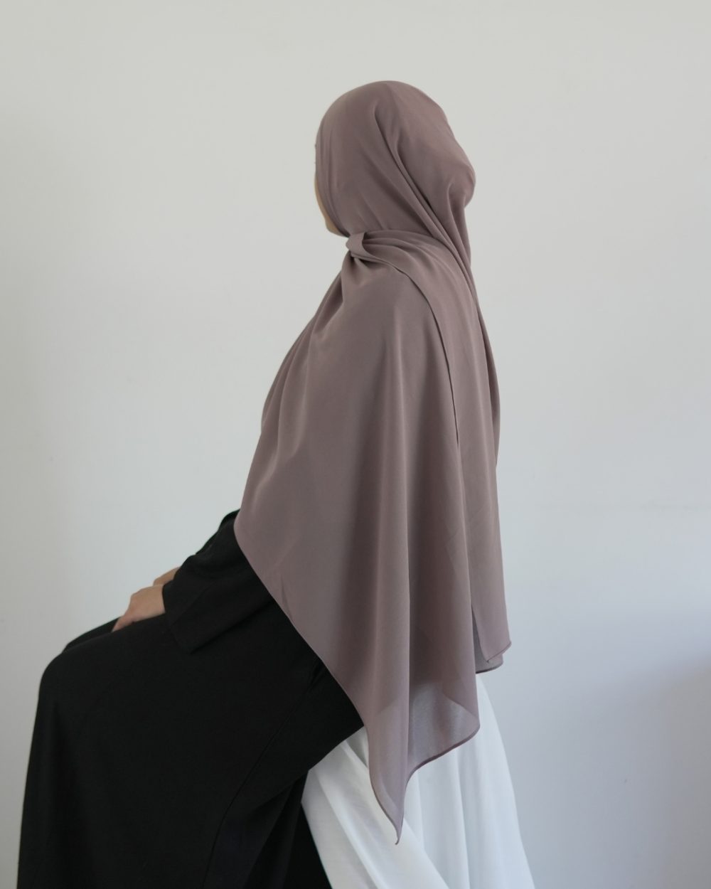 Chiffon Hijab Set – Rose Mauve