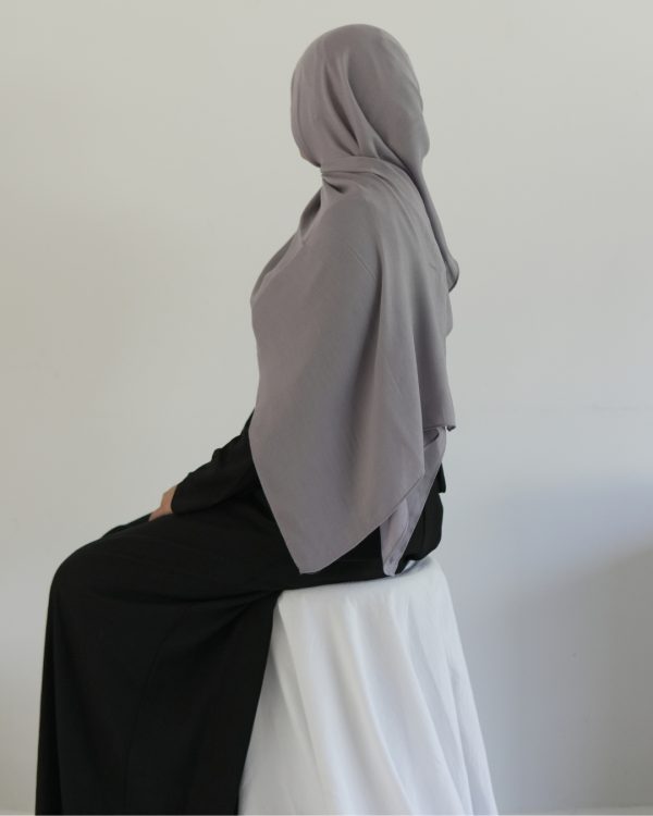 Hidayat Dusty Purple mini modal everyday hijab wrap with matching cap