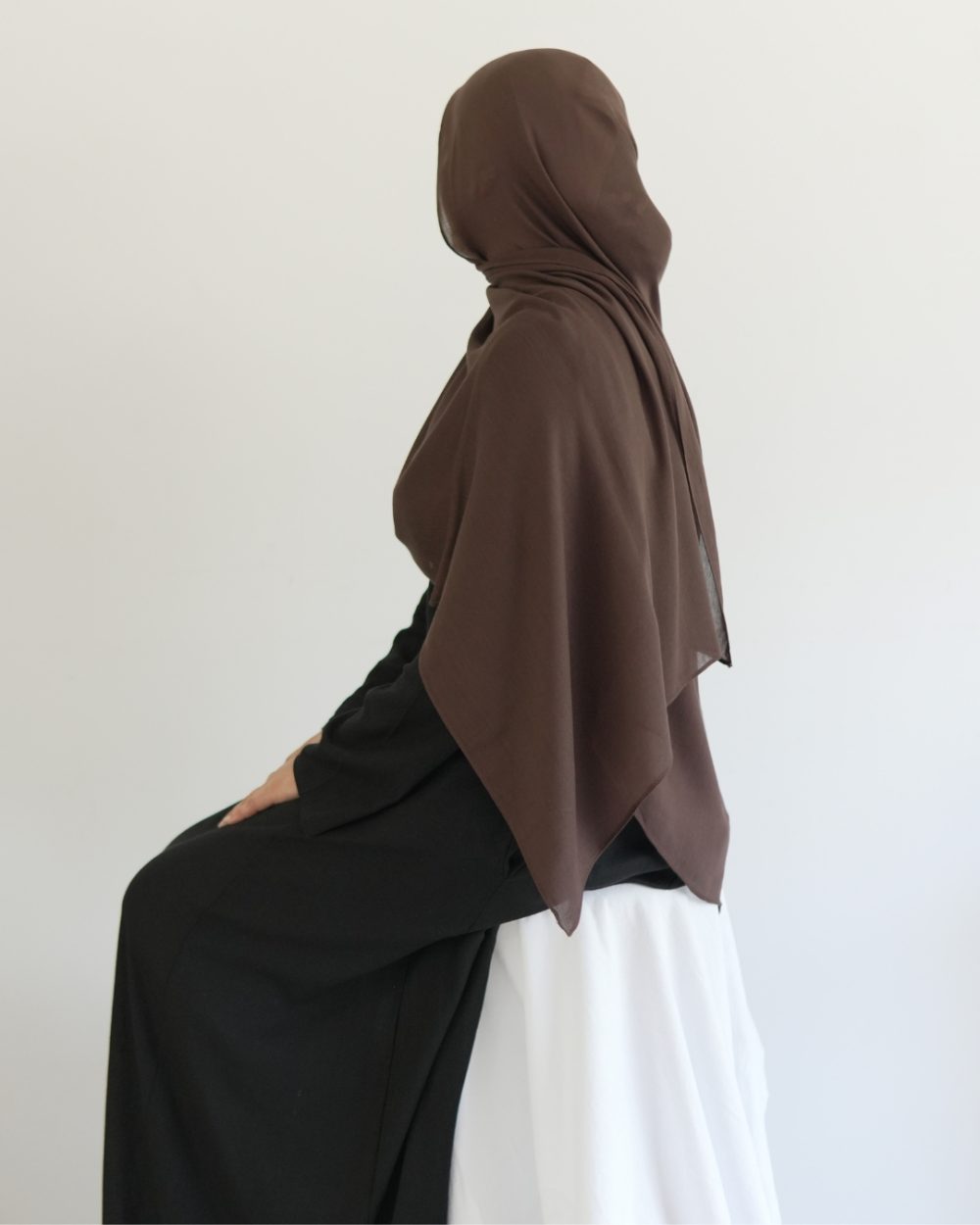 Mini Modal Hijab – Espresso