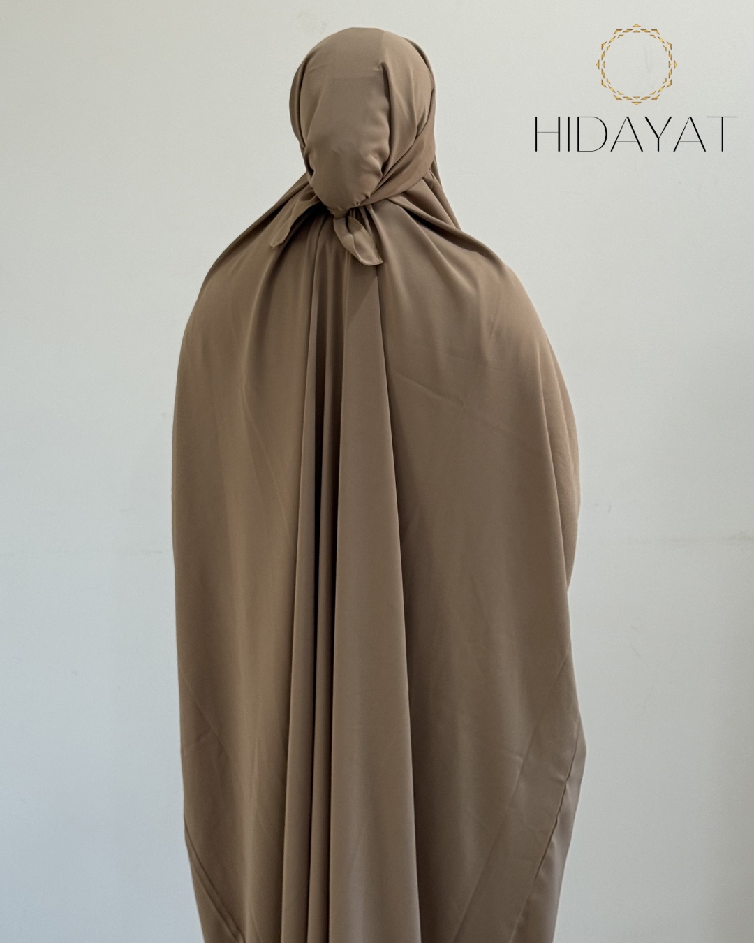 1 Piece Jilbab Khaki- 1