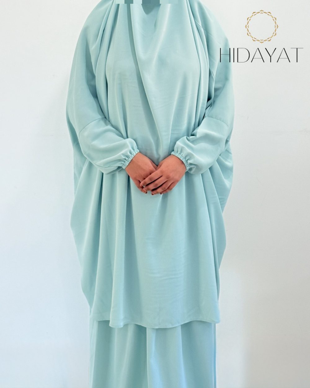 2 Piece Jilbab – Mint