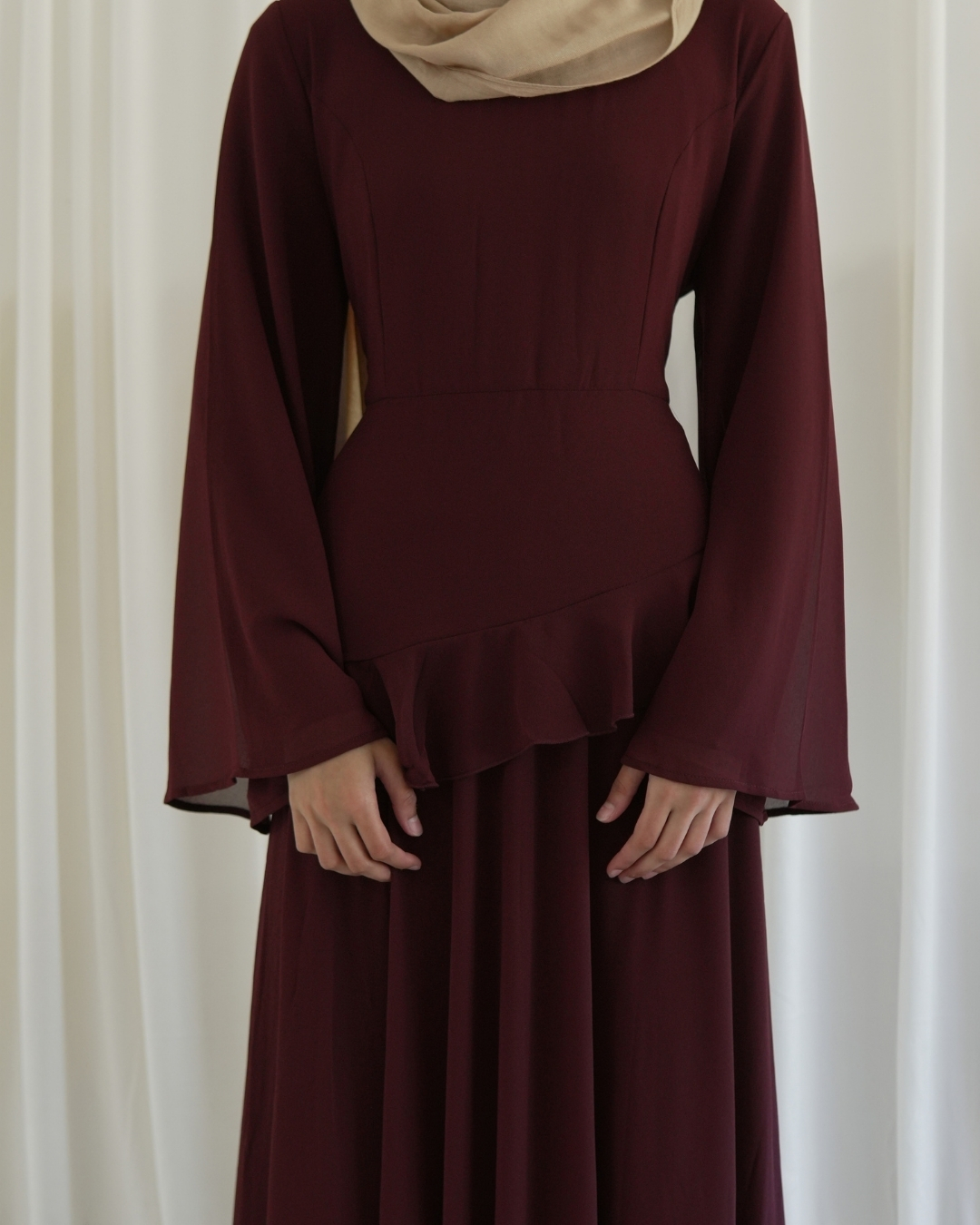 Alina Ruffle Dress